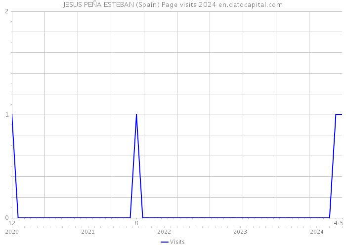 JESUS PEÑA ESTEBAN (Spain) Page visits 2024 