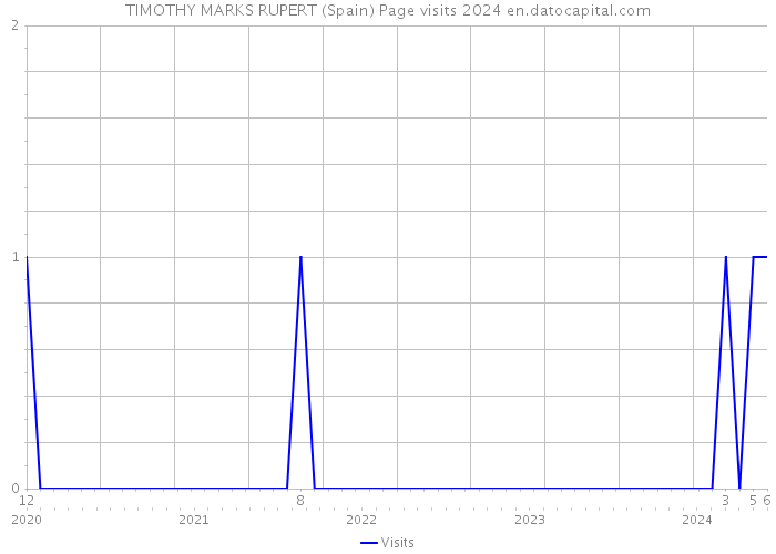 TIMOTHY MARKS RUPERT (Spain) Page visits 2024 