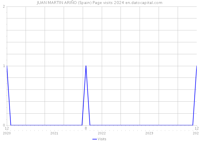 JUAN MARTIN ARIÑO (Spain) Page visits 2024 