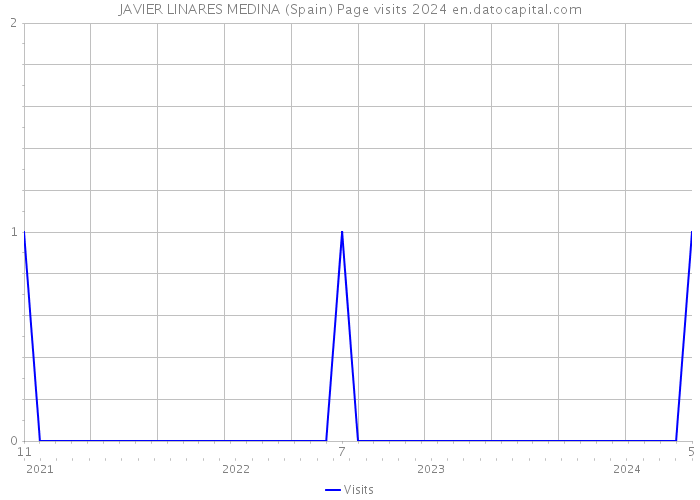 JAVIER LINARES MEDINA (Spain) Page visits 2024 