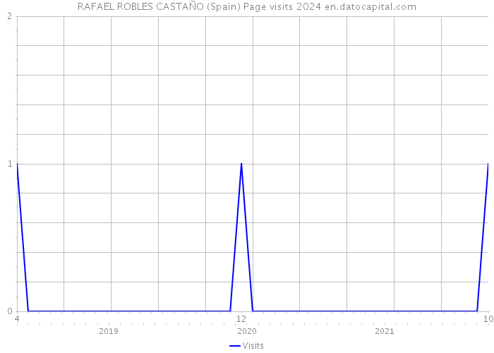 RAFAEL ROBLES CASTAÑO (Spain) Page visits 2024 
