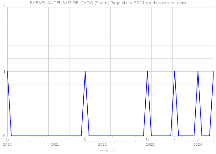 RAFAEL ANGEL SAIZ DELGADO (Spain) Page visits 2024 