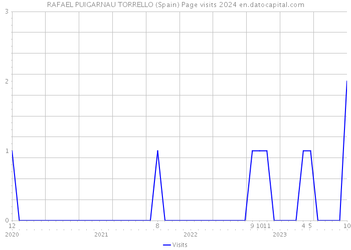 RAFAEL PUIGARNAU TORRELLO (Spain) Page visits 2024 