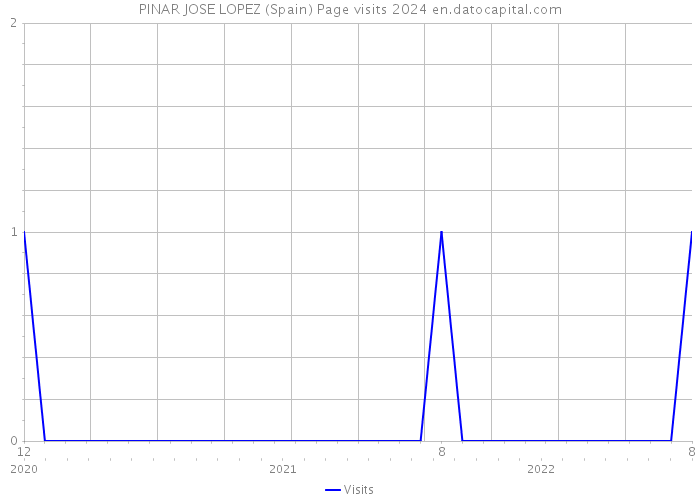 PINAR JOSE LOPEZ (Spain) Page visits 2024 