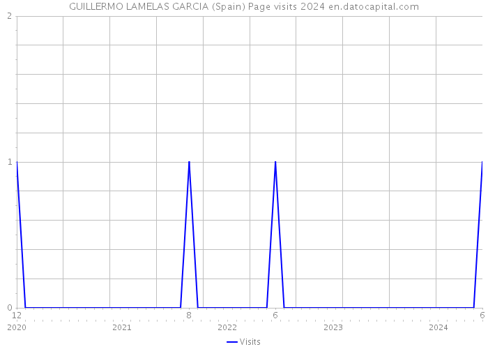GUILLERMO LAMELAS GARCIA (Spain) Page visits 2024 