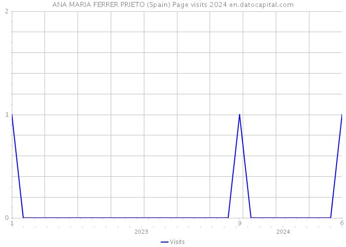 ANA MARIA FERRER PRIETO (Spain) Page visits 2024 