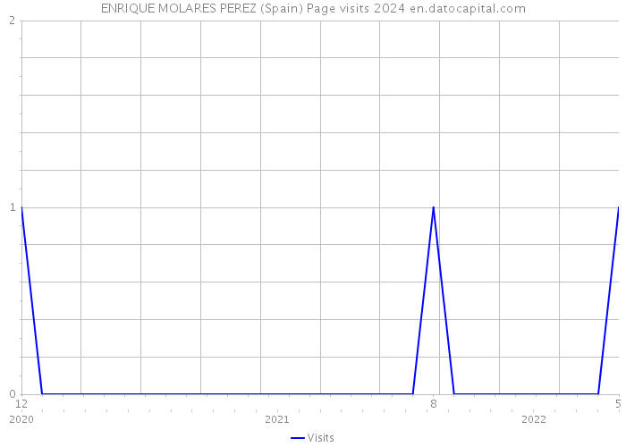 ENRIQUE MOLARES PEREZ (Spain) Page visits 2024 