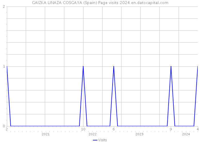 GAIZKA LINAZA COSGAYA (Spain) Page visits 2024 