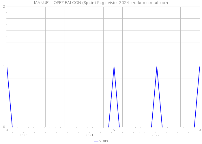 MANUEL LOPEZ FALCON (Spain) Page visits 2024 