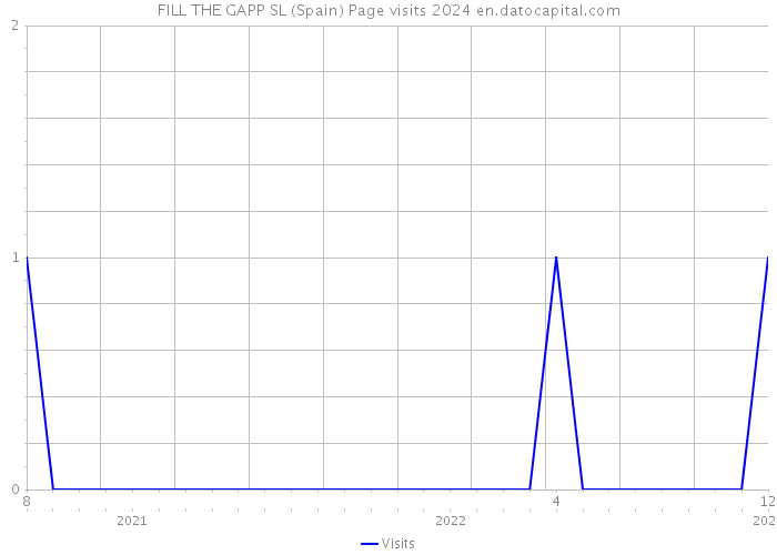 FILL THE GAPP SL (Spain) Page visits 2024 
