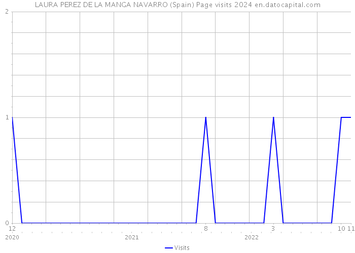 LAURA PEREZ DE LA MANGA NAVARRO (Spain) Page visits 2024 