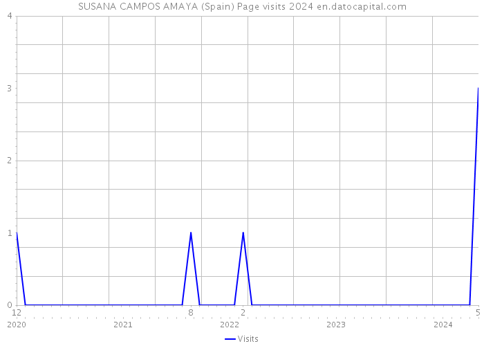 SUSANA CAMPOS AMAYA (Spain) Page visits 2024 