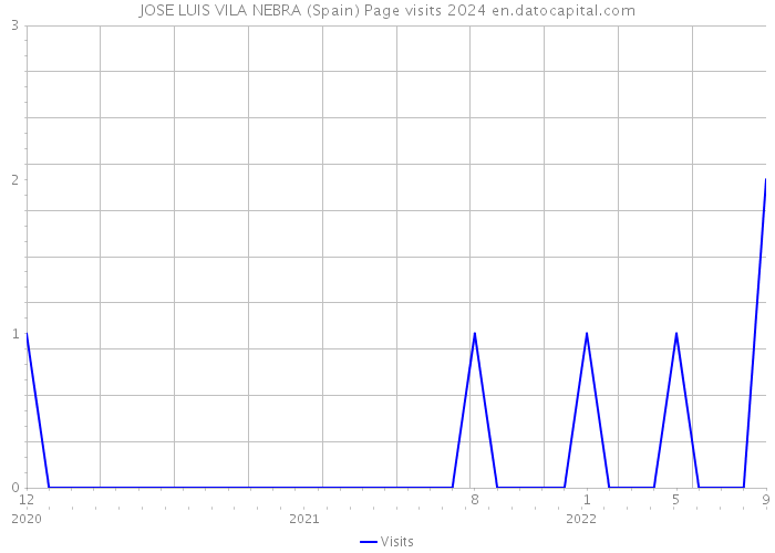 JOSE LUIS VILA NEBRA (Spain) Page visits 2024 