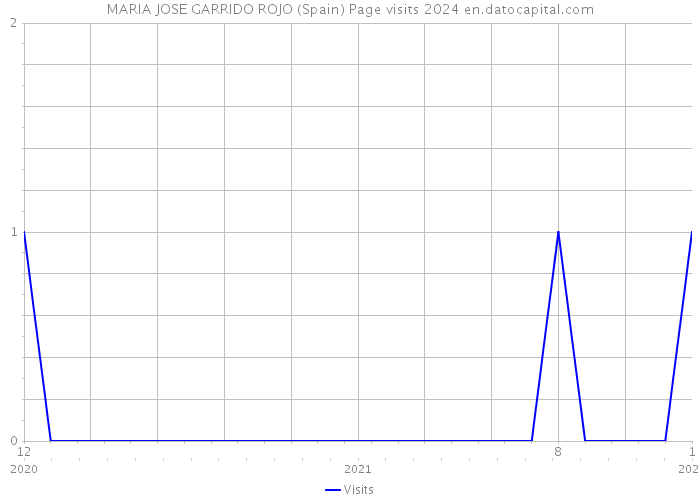 MARIA JOSE GARRIDO ROJO (Spain) Page visits 2024 