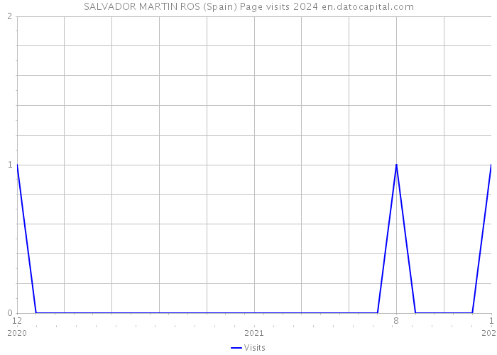 SALVADOR MARTIN ROS (Spain) Page visits 2024 