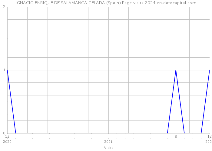 IGNACIO ENRIQUE DE SALAMANCA CELADA (Spain) Page visits 2024 