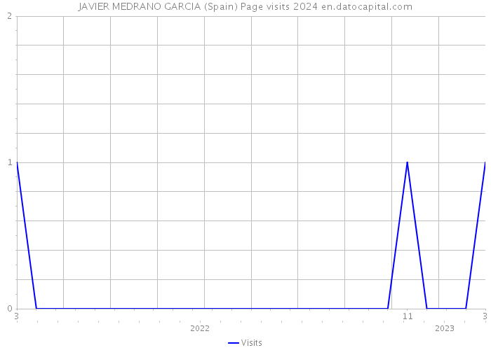JAVIER MEDRANO GARCIA (Spain) Page visits 2024 