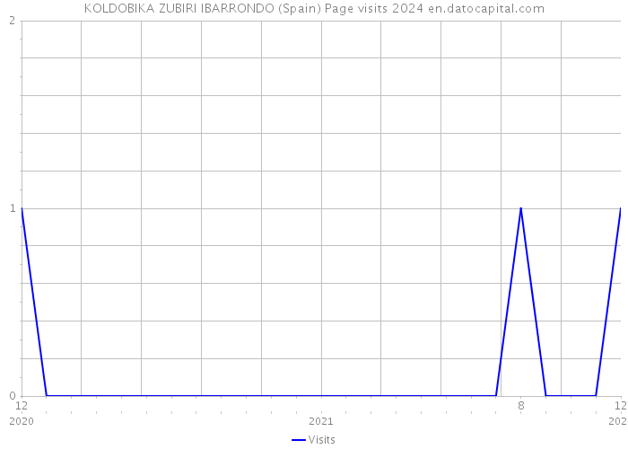 KOLDOBIKA ZUBIRI IBARRONDO (Spain) Page visits 2024 