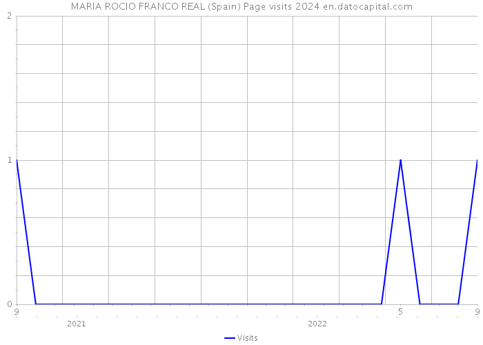 MARIA ROCIO FRANCO REAL (Spain) Page visits 2024 