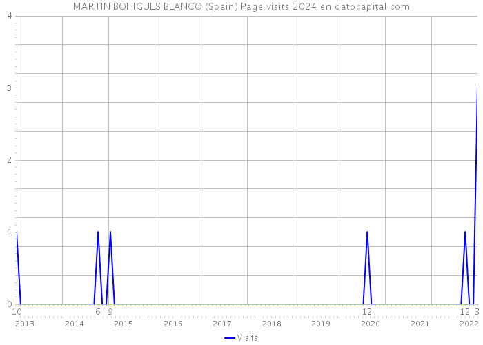 MARTIN BOHIGUES BLANCO (Spain) Page visits 2024 