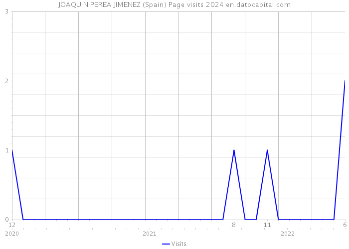 JOAQUIN PEREA JIMENEZ (Spain) Page visits 2024 