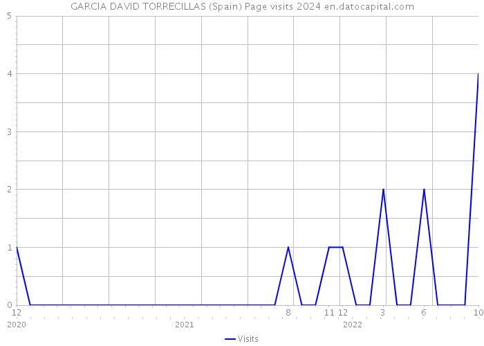 GARCIA DAVID TORRECILLAS (Spain) Page visits 2024 