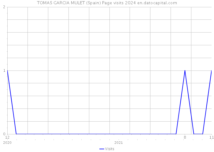 TOMAS GARCIA MULET (Spain) Page visits 2024 