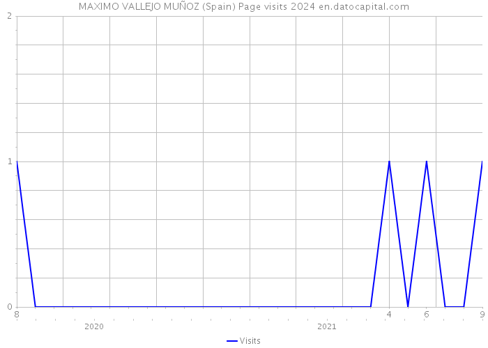 MAXIMO VALLEJO MUÑOZ (Spain) Page visits 2024 