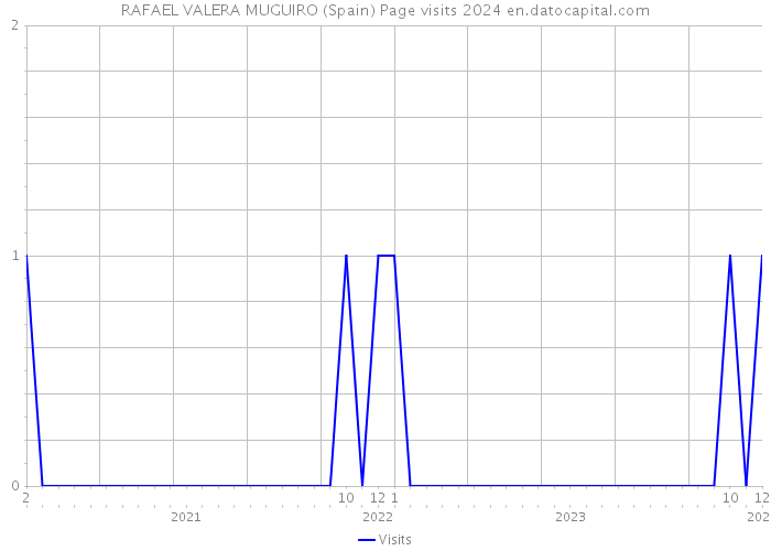 RAFAEL VALERA MUGUIRO (Spain) Page visits 2024 