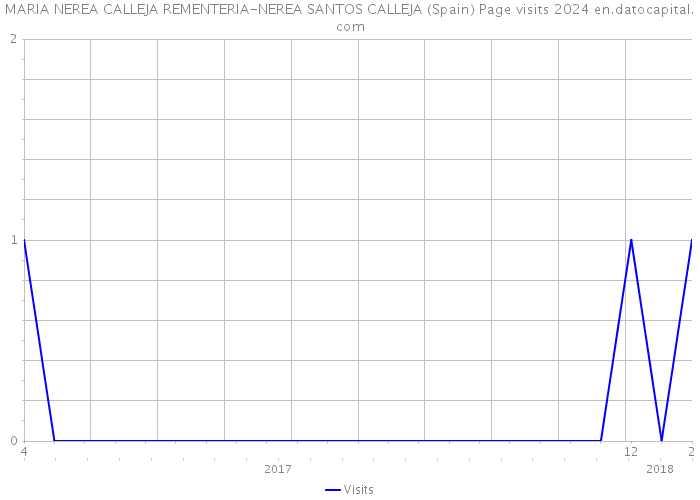 MARIA NEREA CALLEJA REMENTERIA-NEREA SANTOS CALLEJA (Spain) Page visits 2024 