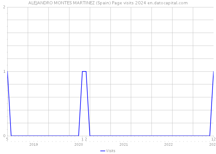 ALEJANDRO MONTES MARTINEZ (Spain) Page visits 2024 