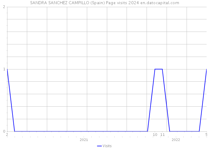 SANDRA SANCHEZ CAMPILLO (Spain) Page visits 2024 