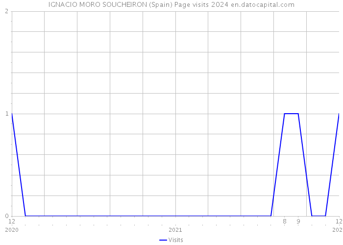 IGNACIO MORO SOUCHEIRON (Spain) Page visits 2024 