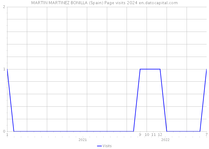 MARTIN MARTINEZ BONILLA (Spain) Page visits 2024 