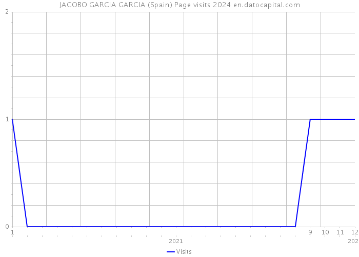 JACOBO GARCIA GARCIA (Spain) Page visits 2024 