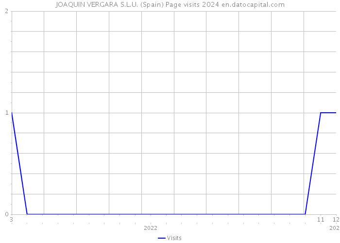 JOAQUIN VERGARA S.L.U. (Spain) Page visits 2024 