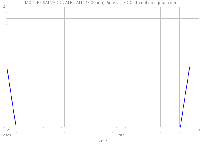 MONTES SALVADOR ALEIXANDRE (Spain) Page visits 2024 