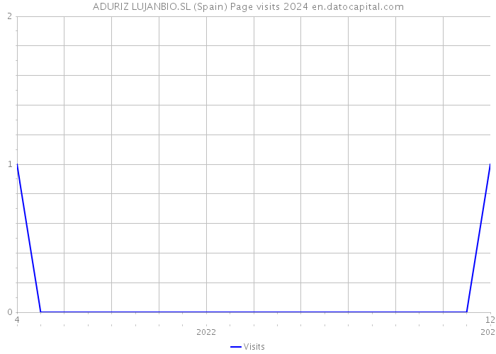 ADURIZ LUJANBIO.SL (Spain) Page visits 2024 