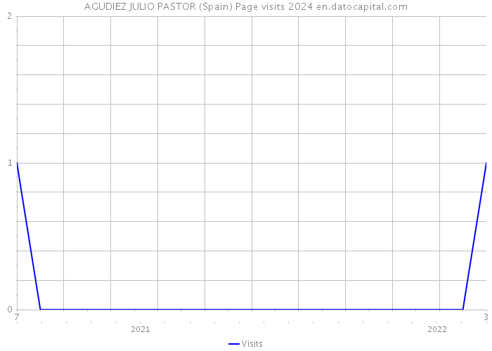 AGUDIEZ JULIO PASTOR (Spain) Page visits 2024 