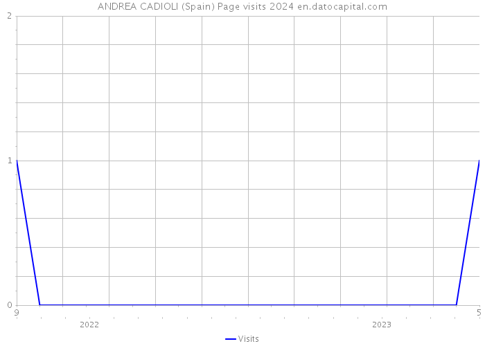 ANDREA CADIOLI (Spain) Page visits 2024 