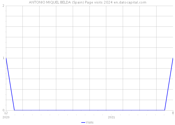 ANTONIO MIQUEL BELDA (Spain) Page visits 2024 