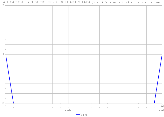 APLICACIONES Y NEGOCIOS 2020 SOCIEDAD LIMITADA (Spain) Page visits 2024 