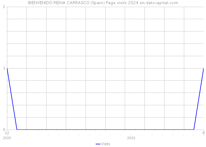 BIENVENIDO REINA CARRASCO (Spain) Page visits 2024 