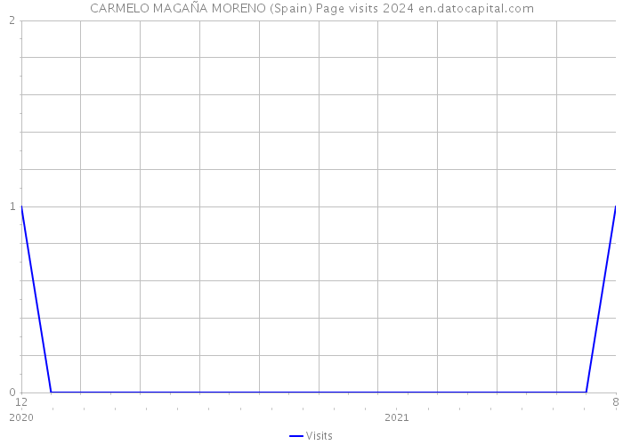 CARMELO MAGAÑA MORENO (Spain) Page visits 2024 