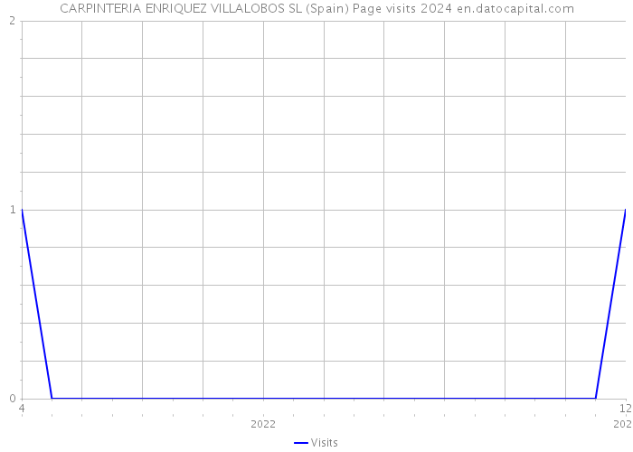 CARPINTERIA ENRIQUEZ VILLALOBOS SL (Spain) Page visits 2024 