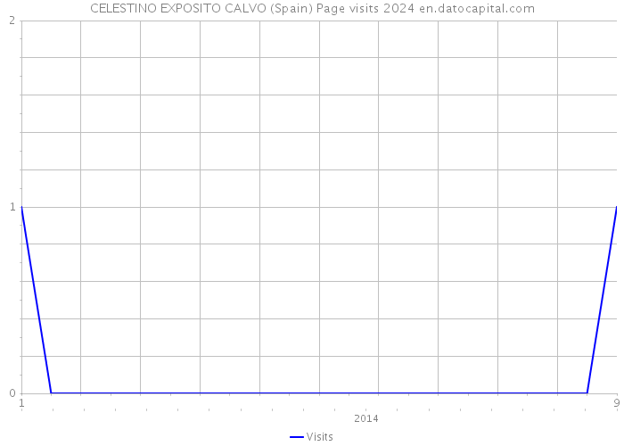 CELESTINO EXPOSITO CALVO (Spain) Page visits 2024 