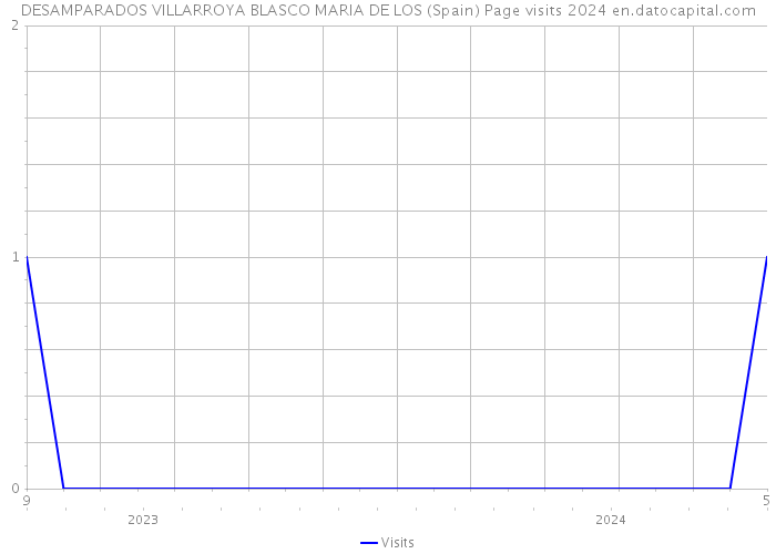 DESAMPARADOS VILLARROYA BLASCO MARIA DE LOS (Spain) Page visits 2024 
