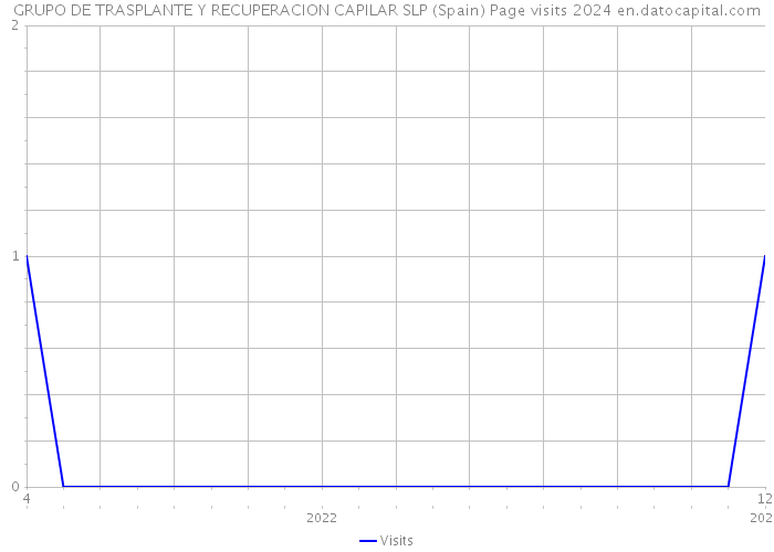 GRUPO DE TRASPLANTE Y RECUPERACION CAPILAR SLP (Spain) Page visits 2024 