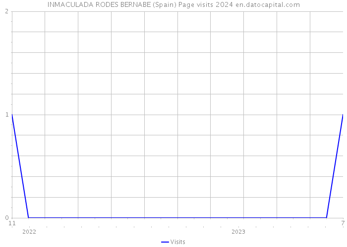 INMACULADA RODES BERNABE (Spain) Page visits 2024 
