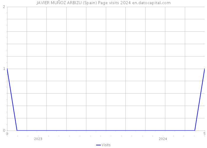 JAVIER MUÑOZ ARBIZU (Spain) Page visits 2024 